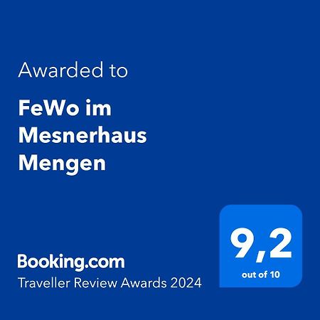Fewo Im Mesnerhaus Менген Экстерьер фото